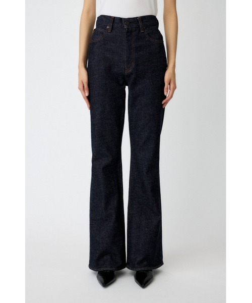 MOUSSY(マウジー)の「【シリーズ累計24万本販売】MVS FLARE(L) / ロングサイズ(デニムパンツ・レディース・ブルー/ワンウォッシュ・22inch/23inch/27inch/26inch/25inch/24inch)」の1枚目の写真
