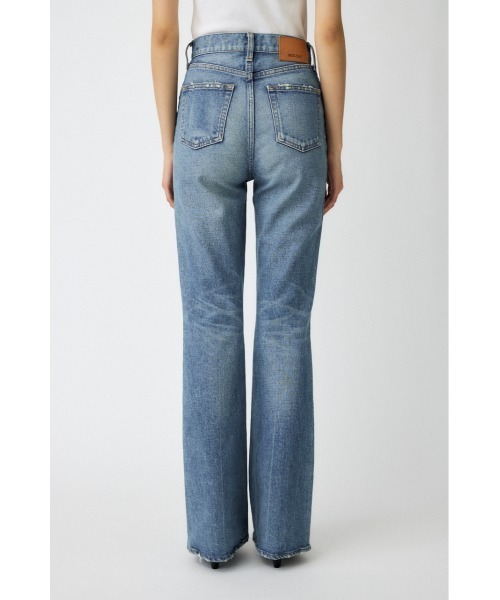 MOUSSY(マウジー)の「【シリーズ累計24万本販売】MVS FLARE(L) / ロングサイズ(デニムパンツ・レディース・ブルー/ワンウォッシュ・22inch/23inch/27inch/26inch/25inch/24inch)」の6枚目の写真