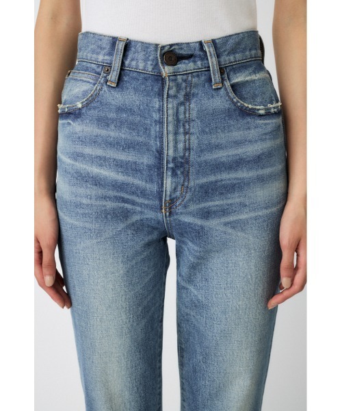 MOUSSY(マウジー)の「【シリーズ累計24万本販売】MVS FLARE(L) / ロングサイズ(デニムパンツ・レディース・ブルー/ワンウォッシュ・22inch/23inch/27inch/26inch/25inch/24inch)」の7枚目の写真