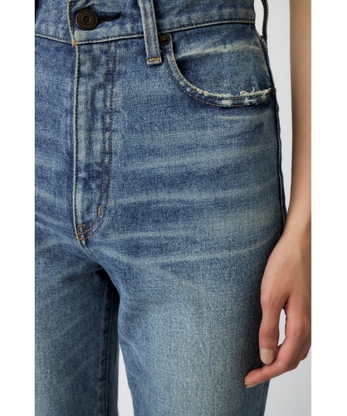 MOUSSY(マウジー)の「【シリーズ累計24万本販売】MVS FLARE(L) / ロングサイズ(デニムパンツ・レディース・ブルー/ワンウォッシュ・22inch/23inch/27inch/26inch/25inch/24inch)」の9枚目の写真