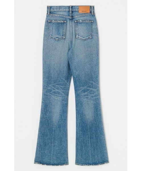 MOUSSY(マウジー)の「【シリーズ累計24万本販売】MVS FLARE(L) / ロングサイズ(デニムパンツ・レディース・ブルー/ワンウォッシュ・22inch/23inch/27inch/26inch/25inch/24inch)」の12枚目の写真