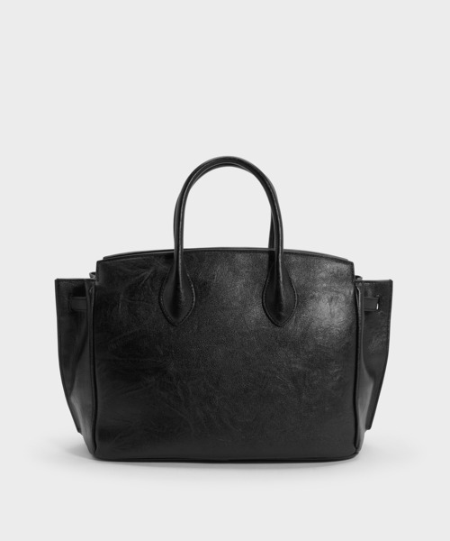CHARLES & KEITH（チャールズ & キース）の「Ginevra ラージジネヴラ トートバッグ（トートバッグ・レディース・ブラック・L）」の4枚目の写真