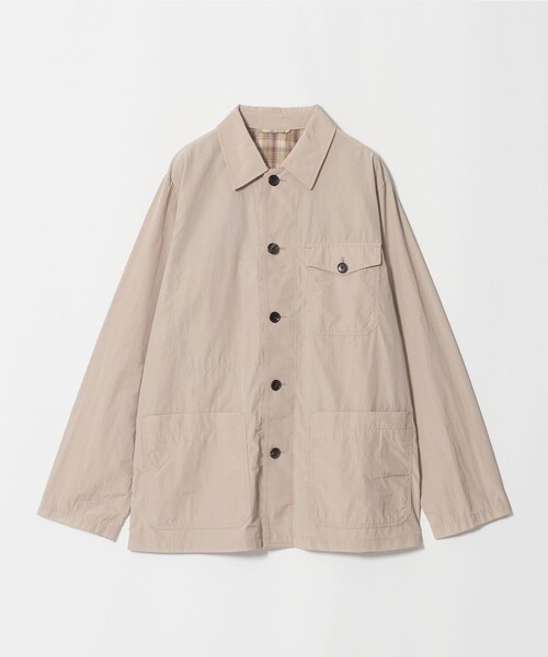 UNITED ARROWS(ユナイテッドアローズ)の「シルキーポプリン カバーオール(カバーオール・メンズ・ベージュ/ダークブラウン・XL/L/S/M)」の12枚目の写真