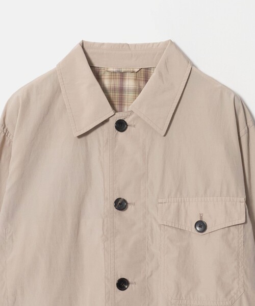 UNITED ARROWS(ユナイテッドアローズ)の「シルキーポプリン カバーオール(カバーオール・メンズ・ベージュ/ダークブラウン・XL/L/S/M)」の14枚目の写真