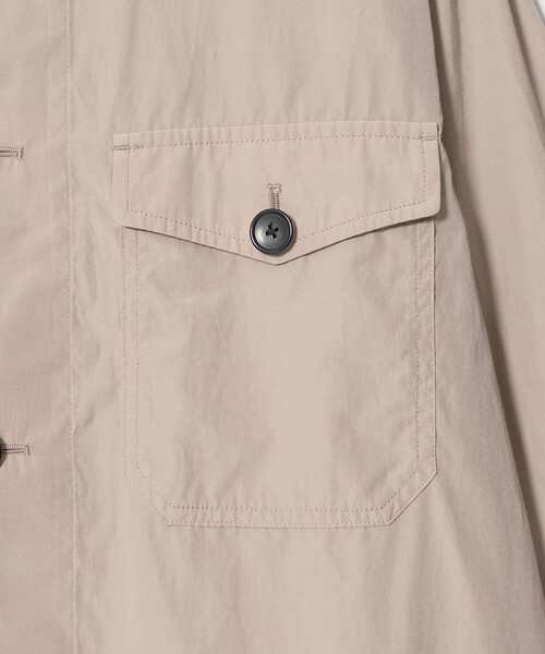 UNITED ARROWS(ユナイテッドアローズ)の「シルキーポプリン カバーオール(カバーオール・メンズ・ベージュ/ダークブラウン・XL/L/S/M)」の17枚目の写真