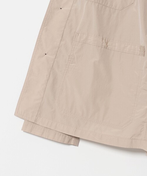 UNITED ARROWS(ユナイテッドアローズ)の「シルキーポプリン カバーオール(カバーオール・メンズ・ベージュ/ダークブラウン・XL/L/S/M)」の20枚目の写真
