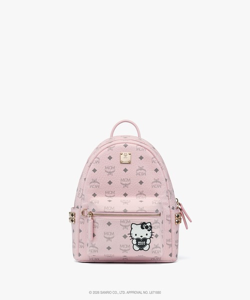 MCM x HELLO KITTY Stark サイドスタッズ バックパック（バックパック