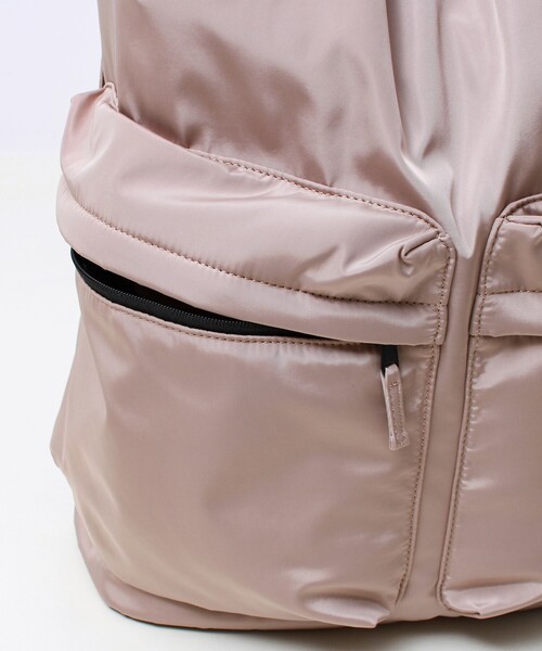 SML(エスエムエル)の「【SML/エスエムエル】BRAID PURSE PACK 巾着リュック 2WAY 撥水(バックパック/リュック・メンズ・ベージュ・FREE)」の5枚目の写真