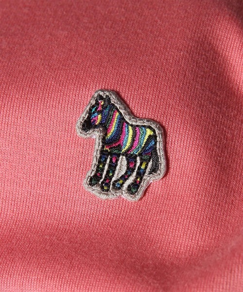 PS Paul Smith(ピーエスポールスミス)の「ウィメンズ シーズンカラーゼブラ 半袖Tシャツ / 265850 G799(Tシャツ/カットソー・レディース・コーラル・SMALL/MEDIUM/LARGE/2L)」の4枚目の写真