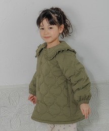MAKE YOUR DAY（メイクユアデイ）の「襟付き裏フリースキルティングブルゾン■80～140cm（ブルゾン）」
