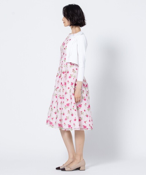 TOCCA(トッカ)の「MYSTIC ROSE BOLERO ボレロ(カーディガン/ボレロ・レディース・ブラック系/アイボリー系・SMALL/MEDIUM)」の6枚目の写真