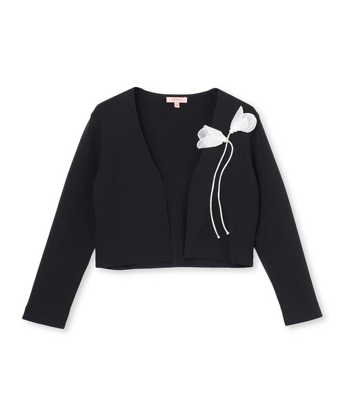 TOCCA(トッカ)の「MYSTIC ROSE BOLERO ボレロ(カーディガン/ボレロ・レディース・ブラック系/アイボリー系・SMALL/MEDIUM)」の13枚目の写真