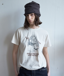 リトルポートレートTシャツ [クリーム]