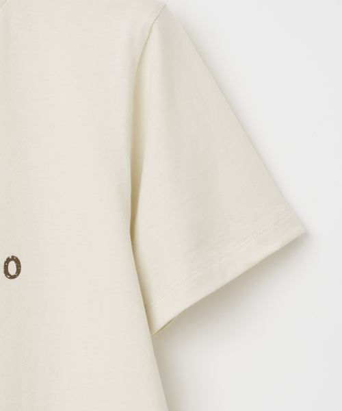 MILLO WOMEN（ミロウーマン）の「リトルポートレートTシャツ [クリーム]（Tシャツ/カットソー・レディース・その他・ONE SIZE）」の5枚目の写真