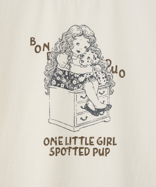 MILLO WOMEN（ミロウーマン）の「リトルポートレートTシャツ [クリーム]（Tシャツ/カットソー・レディース・その他・ONE SIZE）」の6枚目の写真