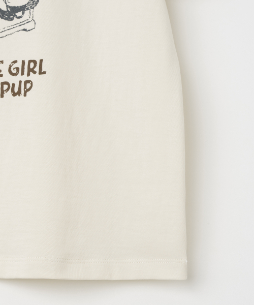 MILLO WOMEN（ミロウーマン）の「リトルポートレートTシャツ [クリーム]（Tシャツ/カットソー・レディース・その他・ONE SIZE）」の7枚目の写真