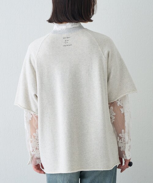 Whim Gazette(ウィムガゼット)の「【KATHARINE HAMNETT】スローガンハーフスリーブスウェット(スウェット・レディース・ホワイト系その他・FREE)」の6枚目の写真