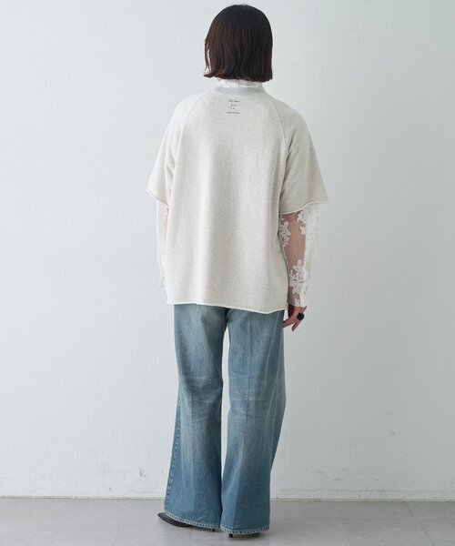 Whim Gazette(ウィムガゼット)の「【KATHARINE HAMNETT】スローガンハーフスリーブスウェット(スウェット・レディース・ホワイト系その他・FREE)」の7枚目の写真