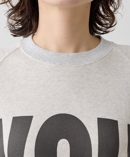 Whim Gazette(ウィムガゼット)の「【KATHARINE HAMNETT】スローガンハーフスリーブスウェット(スウェット・レディース・ホワイト系その他・FREE)」の15枚目の写真