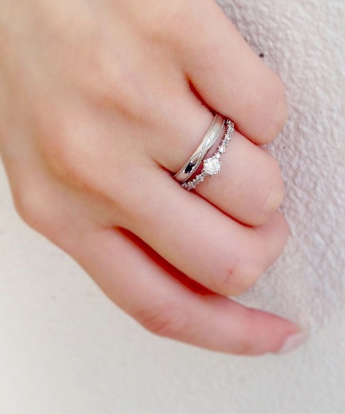 JUPITER(ジュピター)の「【Pt900】ラウンドダイヤモンドリング(0.38ct up)(リング・レディース・プラチナム・#11)」の2枚目の写真