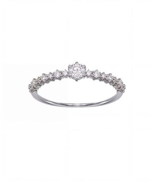 JUPITER(ジュピター)の「【Pt900】ラウンドダイヤモンドリング(0.38ct up)(リング・レディース・プラチナム・#11)」の7枚目の写真