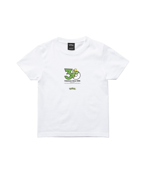 ZOZOSPOT（ゾゾスポット）の「Pokemon 30th Anniversary 1025 T-shirt 「マダツボミ」（Tシャツ/カットソー・レディース・ホワイト・SMALL/110cm/120cm/130cm/140cm/150cm/160cm/MEDIUM/LARGE/X-LARGE/XX-LARGE/XXX-LARGE/100cm）」の2枚目の写真