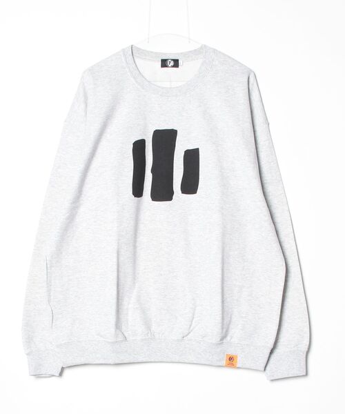 IPD（アイピーディー）の「【IPD】THE SOUND CREW（スウェット・メンズ・アッシュ/ブラック・MEDIUM/LARGE）」の2枚目の写真