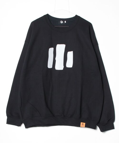 IPD（アイピーディー）の「【IPD】THE SOUND CREW（スウェット・メンズ・アッシュ/ブラック・MEDIUM/LARGE）」の8枚目の写真