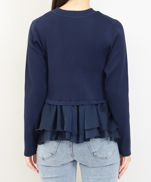 TRUDEA(トルディア)の「ラメシアーティアードニット(ニット/セーター・レディース・アイボリー/ネイビー/ブラック・MEDIUM)」の20枚目の写真