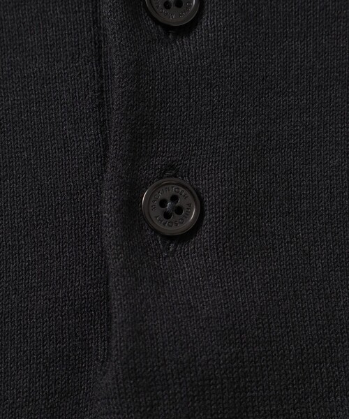 MACKINTOSH PHILOSOPHY(マッキントッシュ フィロソフィー)の「GREY LABEL ファインコットンポロニット(ニット/セーター・レディース・ブラック・2/6)」の8枚目の写真