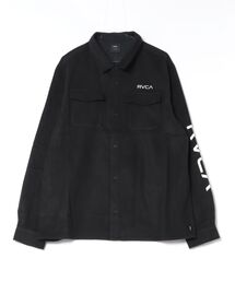 RVCA メンズ ALL LOGO SHIRT 長袖シャツ 【2026年秋冬モデル】