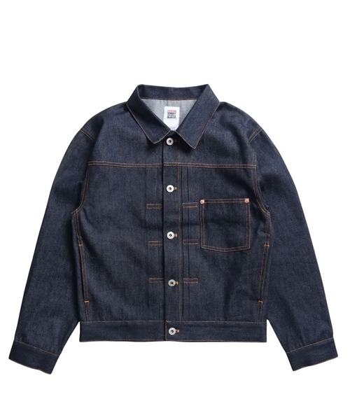 VISION STREET WEAR(ヴィジョンストリートウェア)の「Rigid Denim Jacket / リジットデニムジャケット(デニムジャケット・メンズ・ブラック/ネイビー・L)」の8枚目の写真