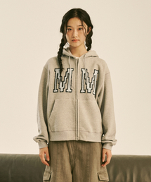 MMLG（エムエムエルジー）の「MM CRAFT HOOD ZIPUP (EVERY GREY)（パーカー）」