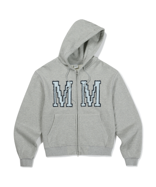 MMLG(エムエムエルジー)の「MM CRAFT HOOD ZIPUP (EVERY GREY)(パーカー・レディース・その他・SMALL/MEDIUM/LARGE/X-LARGE)」の2枚目の写真