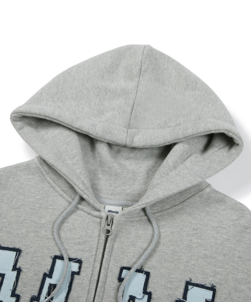 MMLG(エムエムエルジー)の「MM CRAFT HOOD ZIPUP (EVERY GREY)(パーカー・レディース・その他・SMALL/MEDIUM/LARGE/X-LARGE)」の4枚目の写真