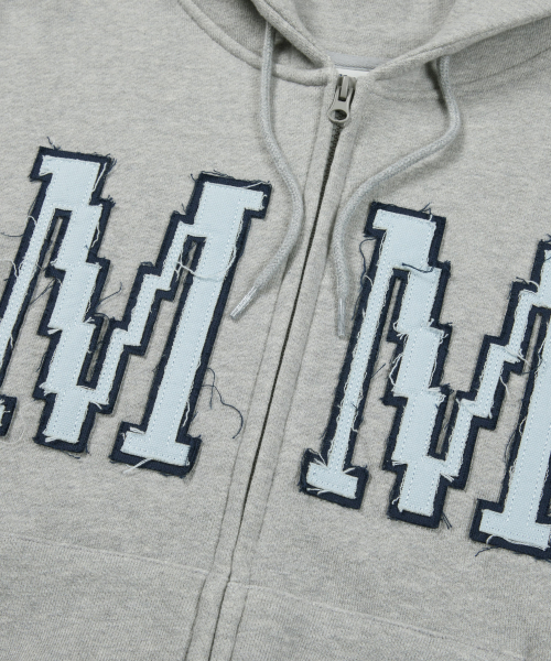 MMLG(エムエムエルジー)の「MM CRAFT HOOD ZIPUP (EVERY GREY)(パーカー・レディース・その他・SMALL/MEDIUM/LARGE/X-LARGE)」の5枚目の写真