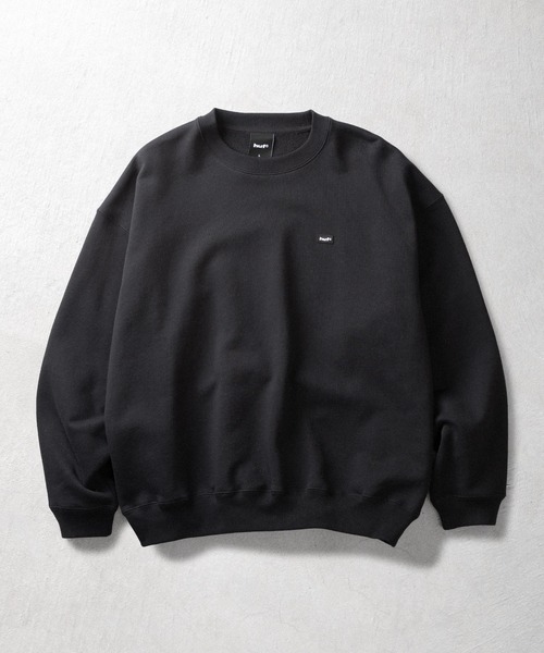 HUF(ハフ)の「huf eightynine FLEECE CREW(スウェット・メンズ・ブラック/アッシュグレー/オリーブ/ライトピンク・XXL/XL/L/M/S)」の2枚目の写真