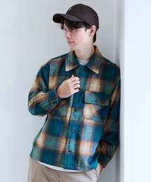 【BEVERLY HILLS POLO CLUB】UNISEX/シャギーチェックシャツ/685512