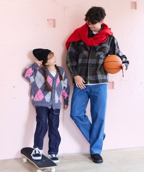 GLOBAL WORK(グローバルワーク)の「【BEVERLY HILLS POLO CLUB】UNISEX/シャギーチェックシャツ/685512(シャツ/ブラウス・メンズ・ブラウン/グレー/グリーン・SMALL/MEDIUM/LARGE)」の8枚目の写真