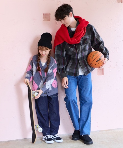 GLOBAL WORK(グローバルワーク)の「【BEVERLY HILLS POLO CLUB】UNISEX/シャギーチェックシャツ/685512(シャツ/ブラウス・メンズ・ブラウン/グレー/グリーン・SMALL/MEDIUM/LARGE)」の9枚目の写真