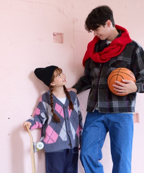 GLOBAL WORK(グローバルワーク)の「【BEVERLY HILLS POLO CLUB】UNISEX/シャギーチェックシャツ/685512(シャツ/ブラウス・メンズ・ブラウン/グレー/グリーン・SMALL/MEDIUM/LARGE)」の11枚目の写真