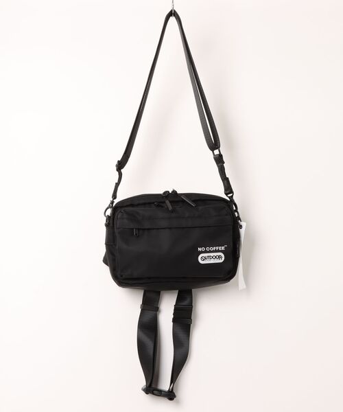 NO COFFEE(ノーコーヒー)の「【plug / プラグ】 × NO COFFEE × OUTDOOR PRODUCTS 2wayウエストバッグ(ボディバッグ/ウエストポーチ・メンズ・ブラック・FREE)」の11枚目の写真