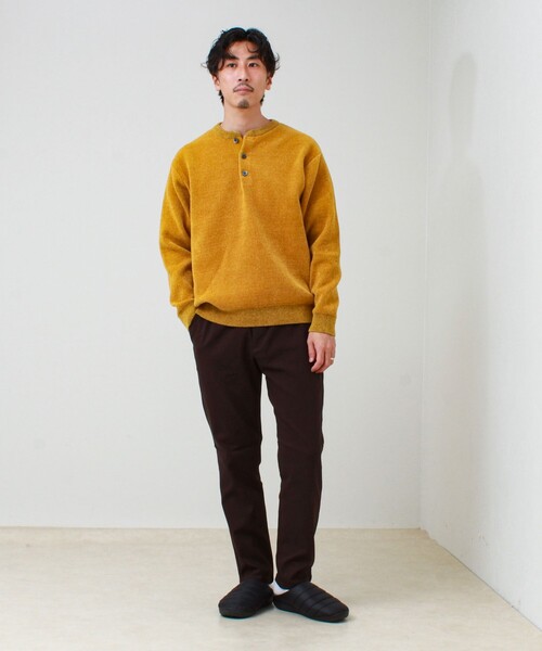 GLOSTER(グロスター)の「【快適ストレッチ/S~XL展開】リラックスフィット イージーパンツ(その他パンツ・メンズ・ダークブラウン/グレー/ブラック/インディゴブルー・L/M/XL/S)」の8枚目の写真