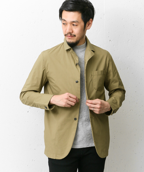 URBAN RESEARCH DOORS MENS（アーバンリサーチ ドアーズ メンズ）の「DOORS タイプライターカバーオール（その他アウター・メンズ・オリーブ/ブラック・38/40）」の18枚目の写真