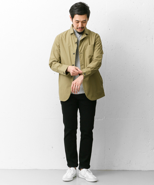 URBAN RESEARCH DOORS MENS（アーバンリサーチ ドアーズ メンズ）の「DOORS タイプライターカバーオール（その他アウター・メンズ・オリーブ/ブラック・38/40）」の6枚目の写真