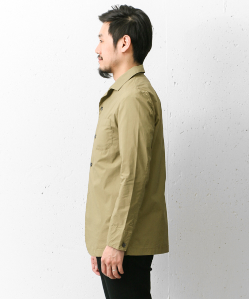 URBAN RESEARCH DOORS MENS（アーバンリサーチ ドアーズ メンズ）の「DOORS タイプライターカバーオール（その他アウター・メンズ・オリーブ/ブラック・38/40）」の7枚目の写真