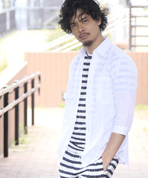 Denime | メンアサ七分シャツ(シャツ/ブラウス)