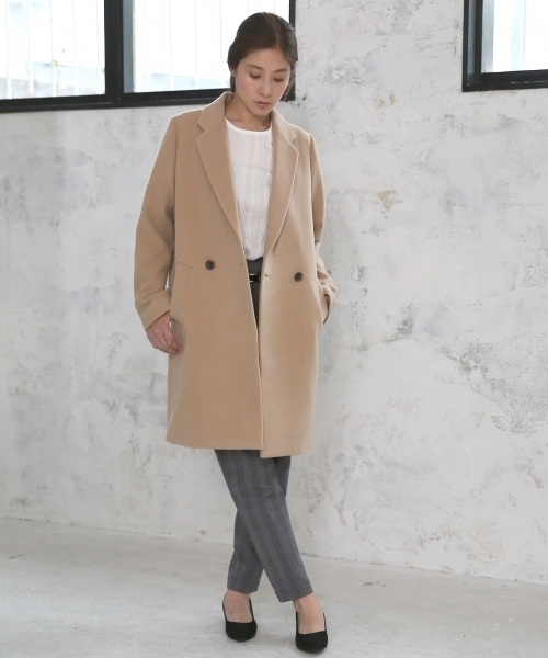 LEPSIM（レプシィム）の「ポリエステルレーヨンタックガラパンツ　725792（その他パンツ・レディース・オフホワイト/グレー/チャコールグレー・SMALL/LARGE/MEDIUM）」の10枚目の写真