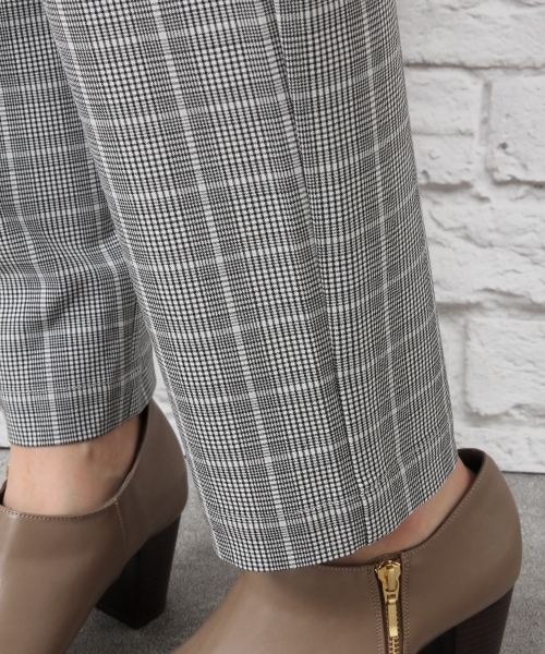 LEPSIM（レプシィム）の「ポリエステルレーヨンタックガラパンツ　725792（その他パンツ・レディース・オフホワイト/グレー/チャコールグレー・SMALL/LARGE/MEDIUM）」の7枚目の写真