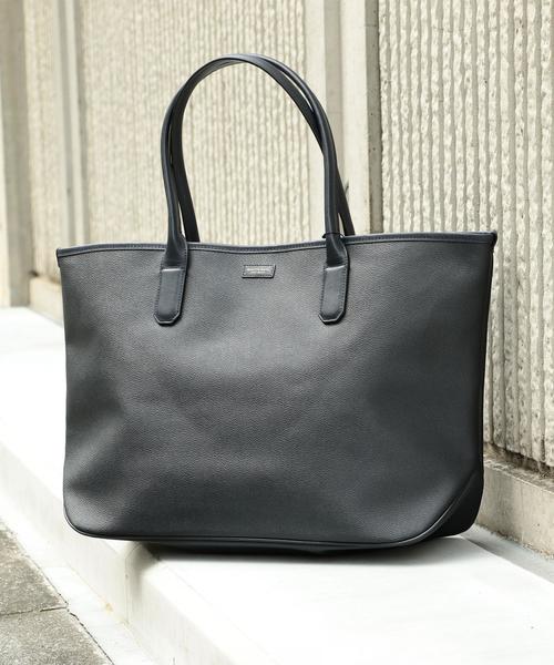 BEAUTY&YOUTH UNITED ARROWS(ビューティーアンドユースユナイテッドアローズ)の「BY コーティング エンボス トートバッグ ◇:(トートバッグ・メンズ・ダークブラウン/ネイビー/ブラック/グレー/ブラウン/ロイヤルブルー・FREE)」の5枚目の写真